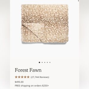 New Lola Blankets X Rach Parcell Throw Blanket Large